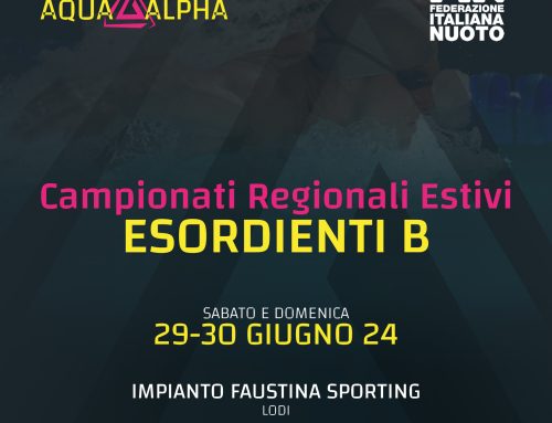 Campionati Regionali Estivi Esordienti B