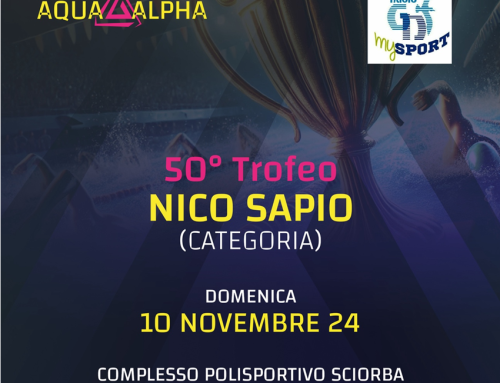 Convocazione 50° Trofeo Nico Sapio (categoria)