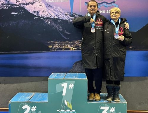 Passione e determinazione ai Mondiali di Ice Swimming